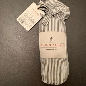 Brand new King striped pillowcases